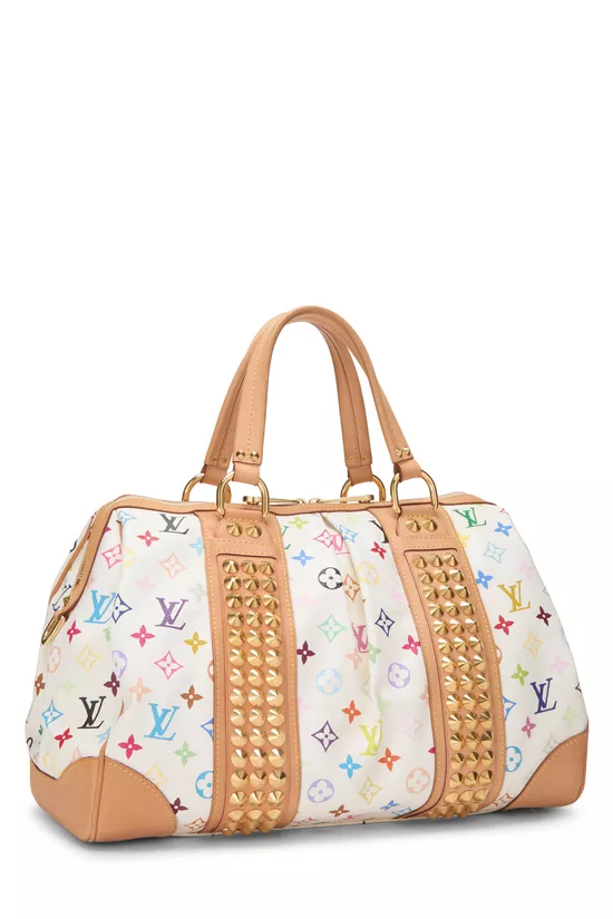 Takashi Murakami x Louis Vuitton White Monogram Multicolore Courtney GM, , large image number 1