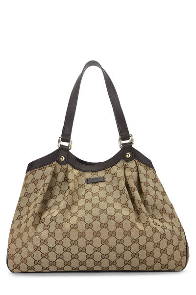 Brown Original GG Canvas Sukey Tote