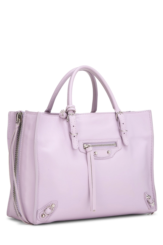 Purple Calfskin Papier A6 Zip Around Handbag, , large image number 1