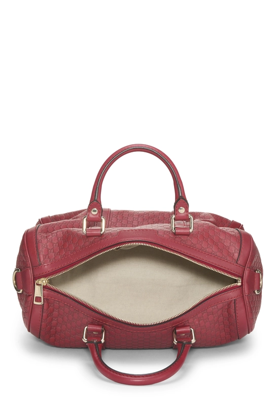 Red Microguccissima Leather Joy Boston, , large image number 5