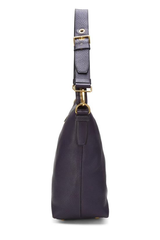 Purple Vitello Daino Hobo, , large image number 2