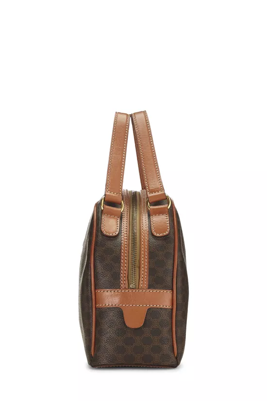 Brown Coated Canvas Macadam Handbag, , large image number 2