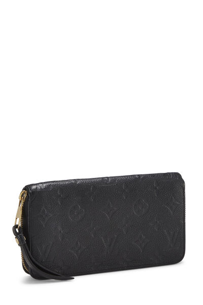 Black Monogram Empreinte Zippy Wallet, , large