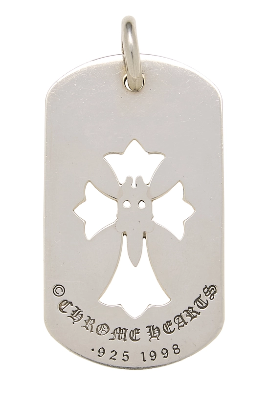 Sterling Silver Los Angeles Cutout Dog Tag, , large image number 1