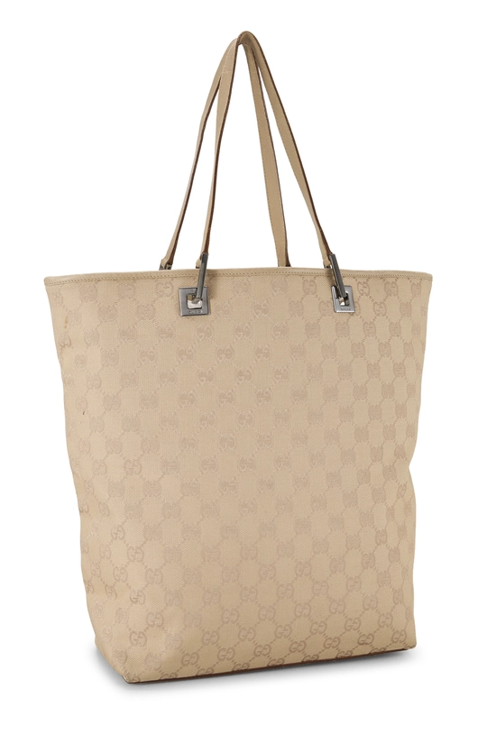 Beige Original GG Canvas Tote Large, , large image number 1