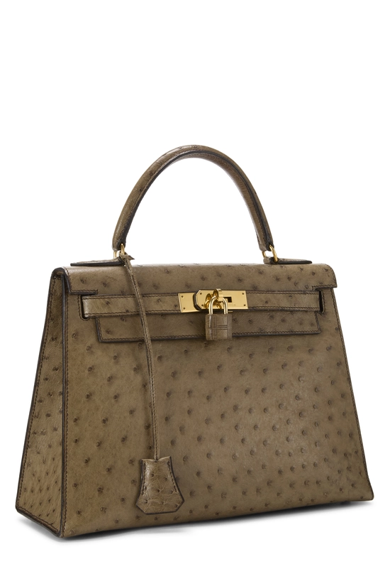 Mousse Ostrich Kelly Sellier 28, , large image number 1