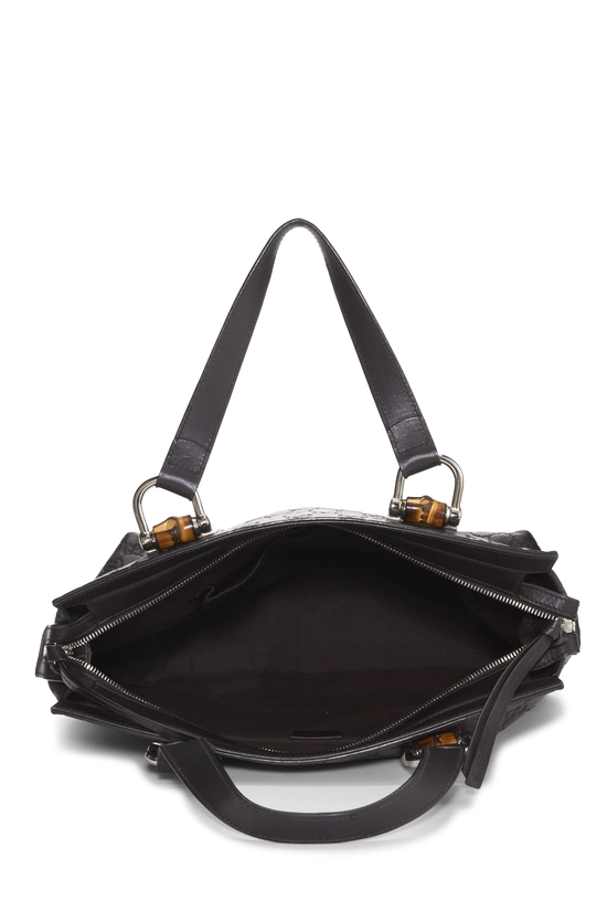 Brown Guccissima Bamboo Bar Tote, , large image number 5