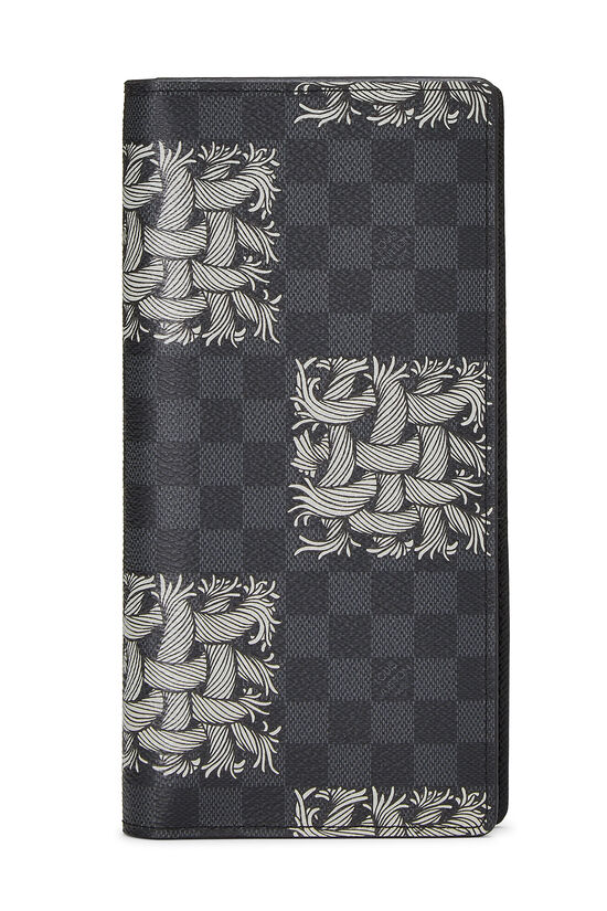 Christopher Nemeth x Louis Vuitton Damier Graphite Brazza Continental Wallet, , large image number 1