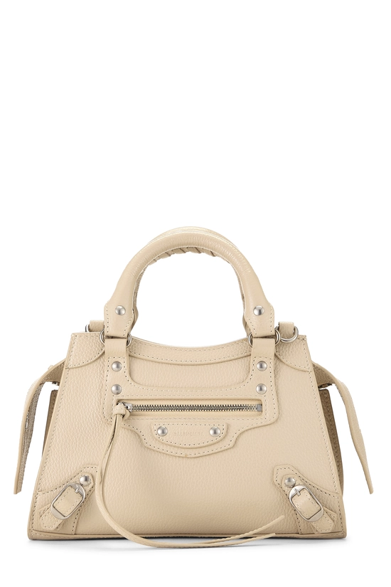 Beige Calfskin Neo Classic City Mini, , large image number 0