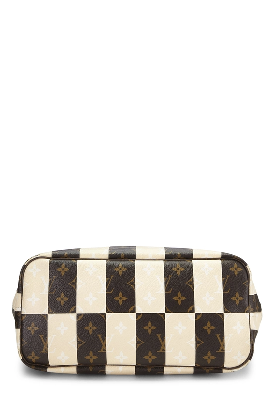 Monogram Canvas Cream Rayures Neverfull MM, , large image number 4