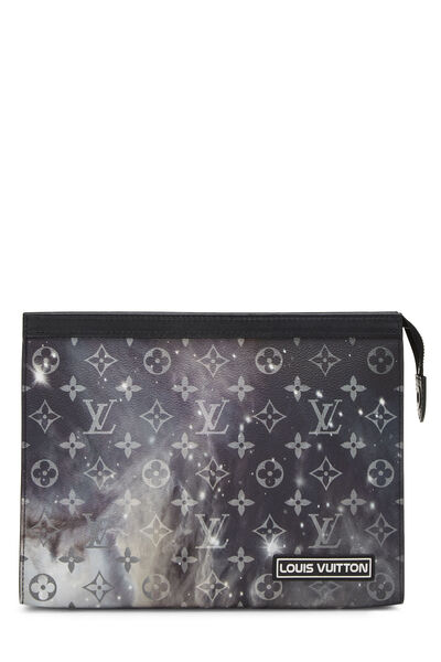 Black Monogram Galaxy Pochette Voyage MM