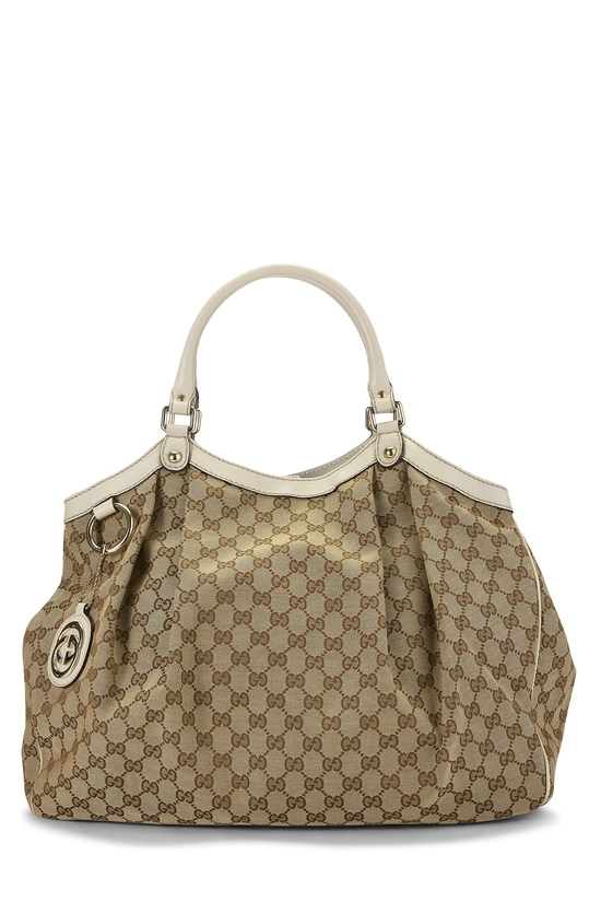 Original GG Canvas Sukey Tote Large, , large image number 0