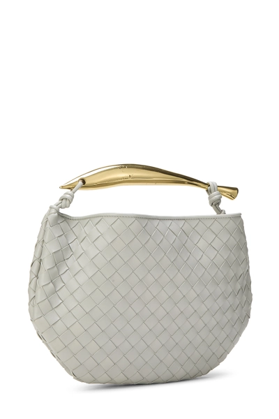 Bottega Veneta Grey Intrecciato Sardine Bag — photo 2