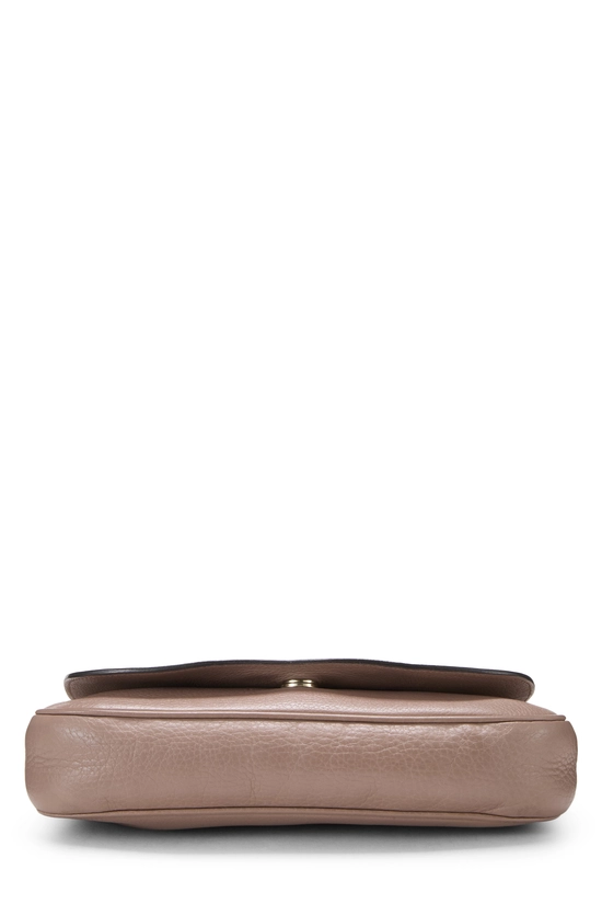 Pink Grained Leather Soho Chain Flap Crossbody, , large image number 4