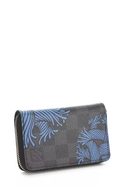 Christopher Nemeth x Louis Vuitton Damier Graphite Zippy Coin Purse, , large