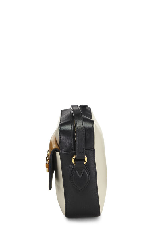 Multicolored Leather Horsebit Shoulder Bag, , large image number 2