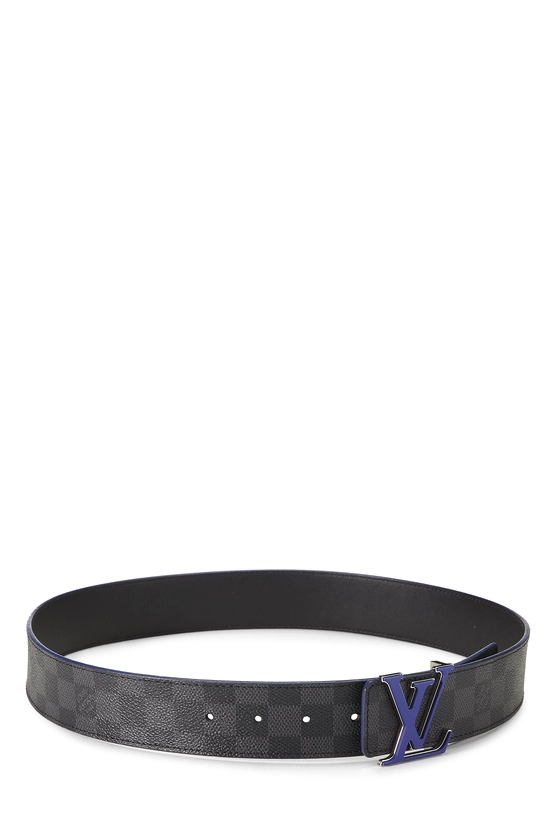 Damier Graphite Initiales Ceinture 85, , large image number 1