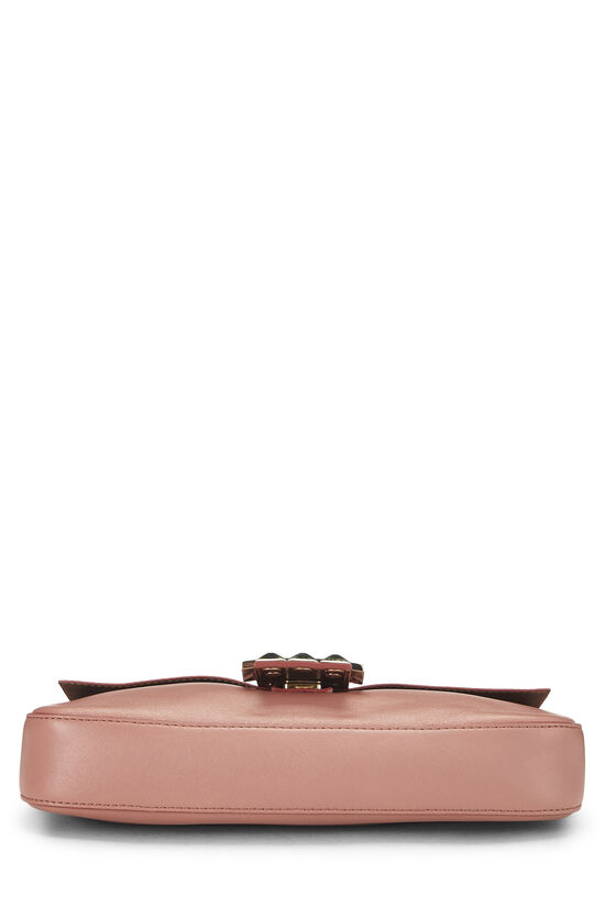 Pink Leather Baguette, , large image number 4