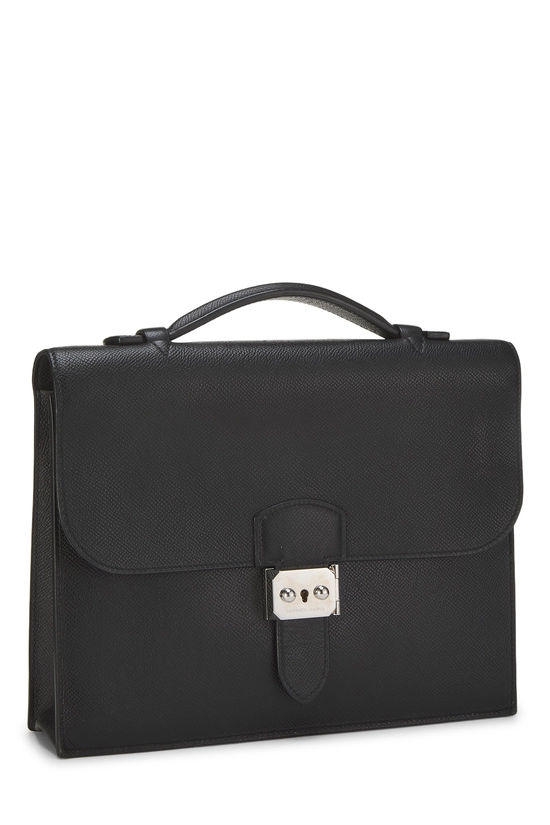 Black Epsom Sac a D&eacute;p&ecirc;ches 27, , large image number 1