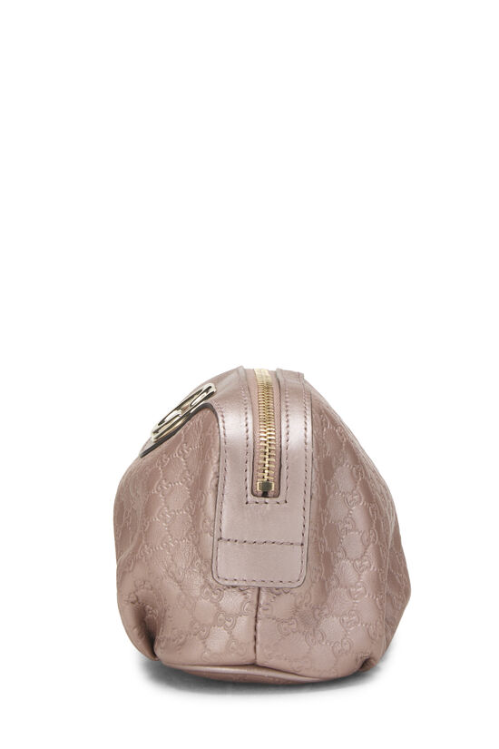 Pink Microguccissima Cosmetic Pouch, , large image number 2