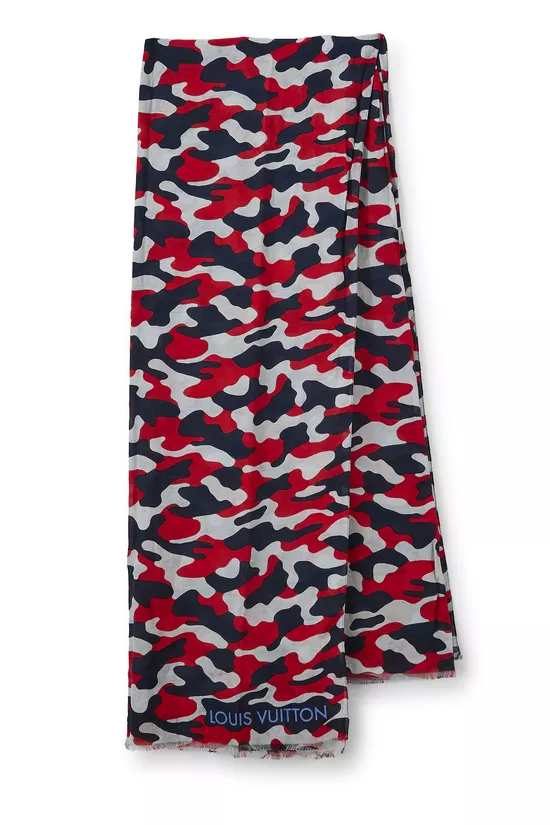 Multicolor Silk Printed Scarf, , large image number 0