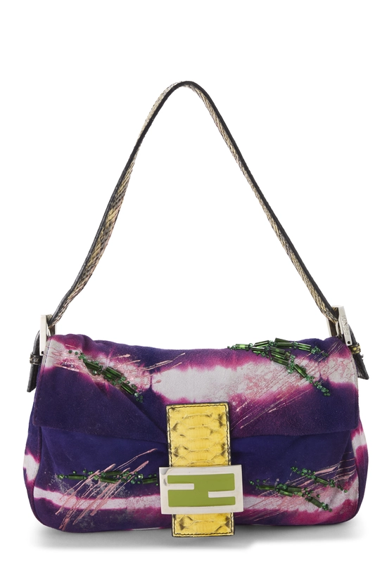 Purple Embellished Baguette, , large image number 0