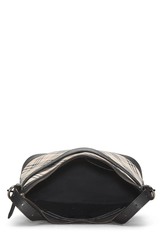 Black House Check Jacquard Shoulder Bag, , large image number 5