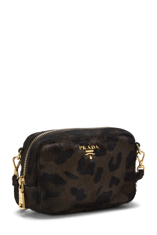 Brown Ponyhair Camera Bag Mini, , large image number 1