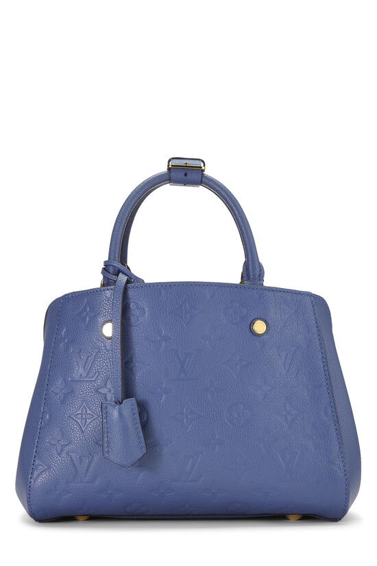 Blue Monogram Empreinte Montaigne BB, , large image number 0
