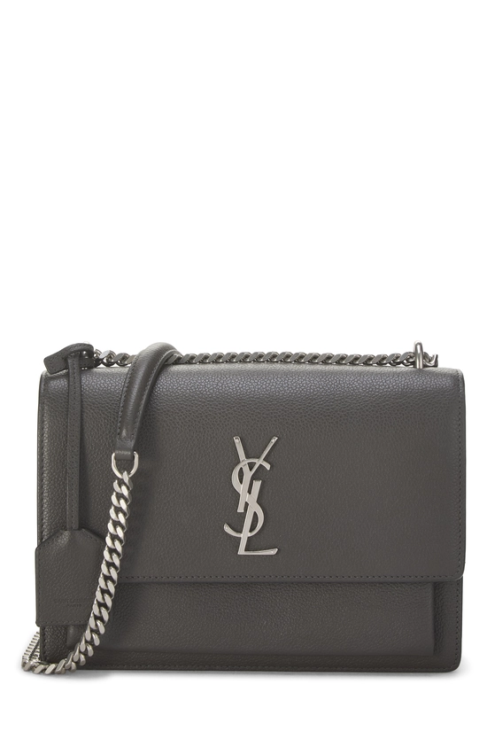 Grey Calfskin Leather Sunset Medium, , large image number 0