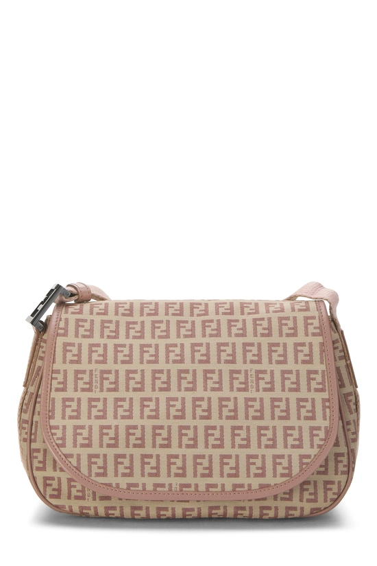 Pink Zucchino Canvas Shoulder Bag, , large image number 0