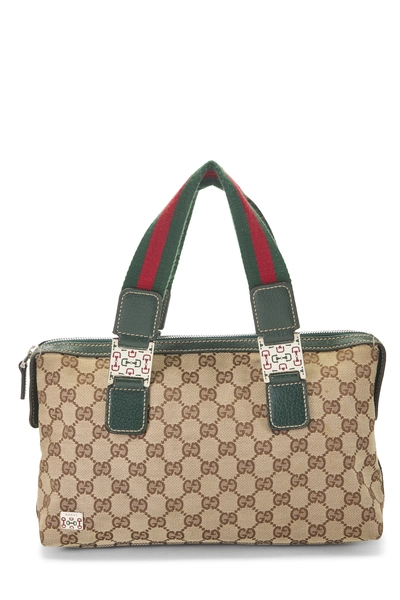 Gucci Green Original GG Canvas Pop Hobo — photo 1