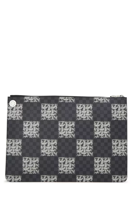 Christopher Nemeth x Louis Vuitton Damier Graphite Pochette Jour GM, , large image number 2