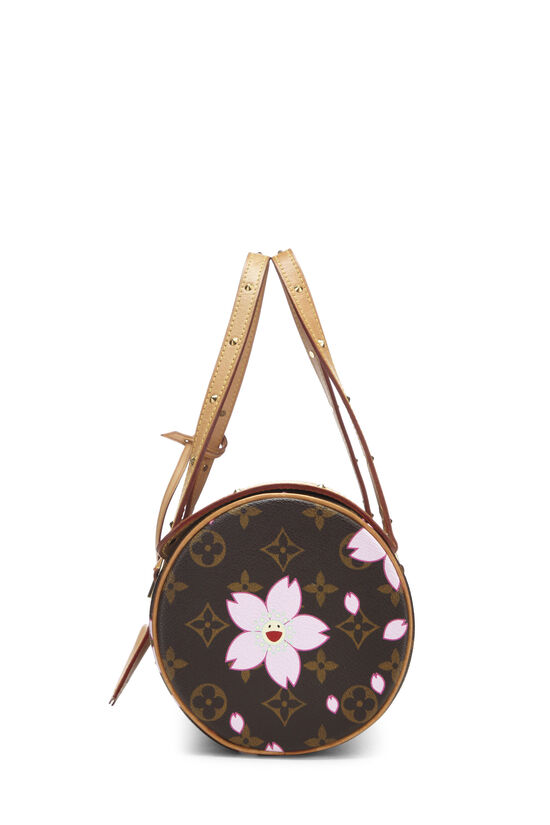 LOUIS VUITTON x Takashi Murakami 2003 Vtg Cherry Blossom Monogram Shoulder  Bag