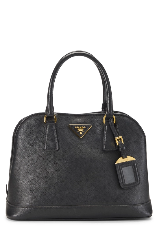 Black Saffiano Dome Tote Medium, , large image number 0