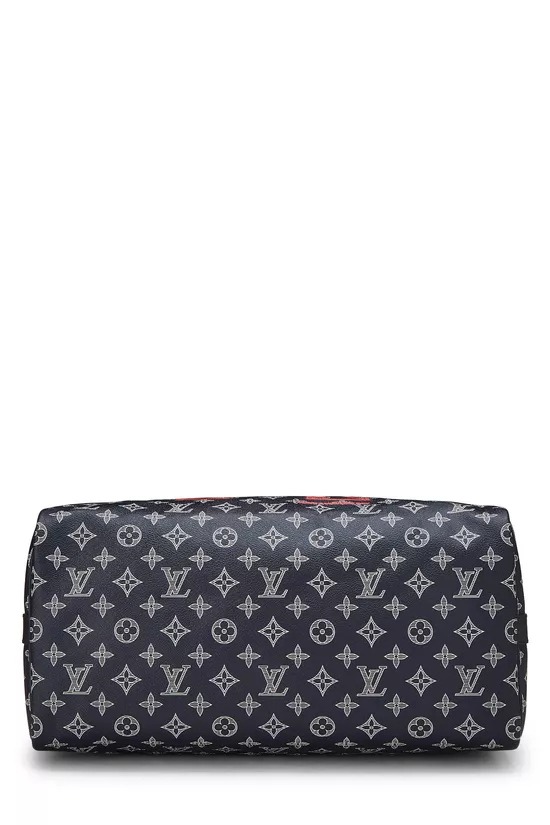 Monogram Upside Down Ink Speedy Bandouliere 40, , large image number 4