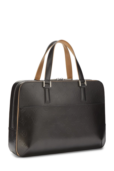 Louis Vuitton Grey Monogram Vernis Mat Malden — photo 2