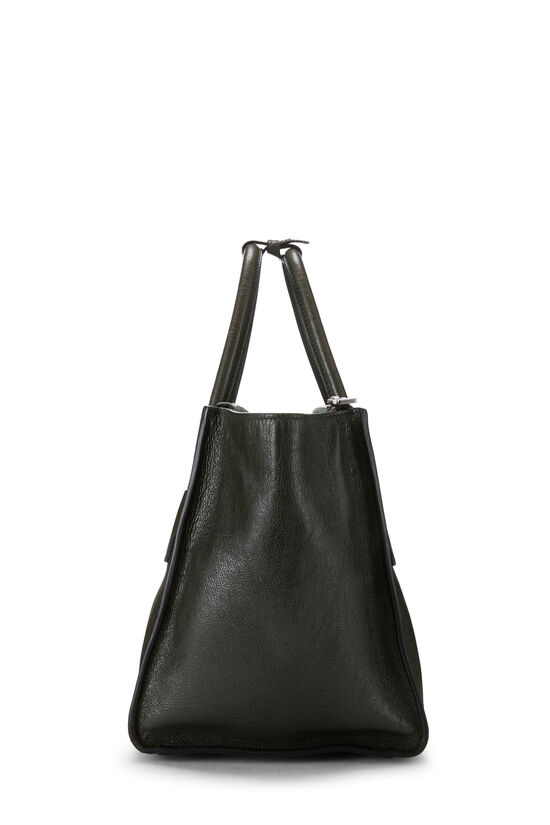 Green Calfskin Convertible Tote Medium, , large image number 2
