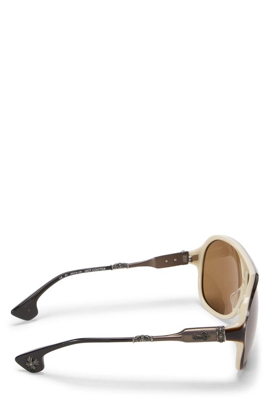 Brown Acetate Hot Cooter Sunglasses, , large image number 3