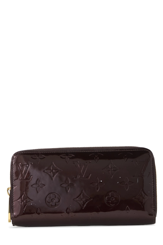 Amarante Monogram Vernis Zippy Continental Wallet, , large image number 0