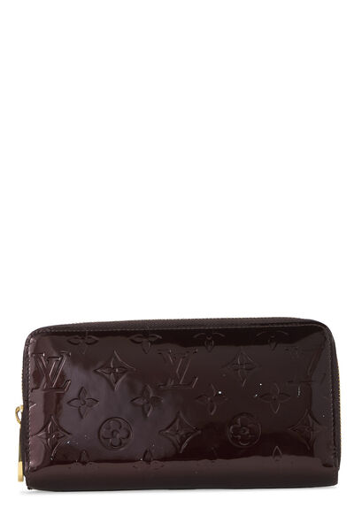Amarante Monogram Vernis Zippy Continental Wallet