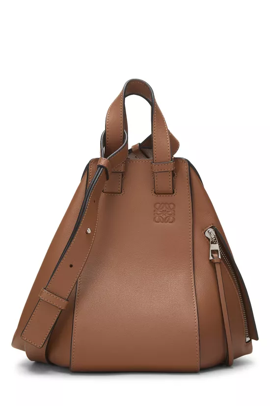 Brown Calfskin Hammock Bag Small, , large image number 0