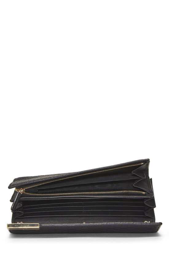 Black Guccissima Leather Wallet On Chain (WOC), , large image number 3