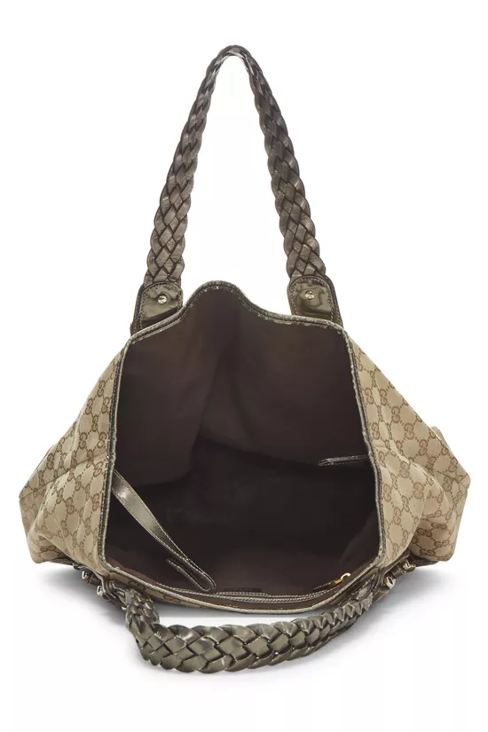 Silver Original GG Canvas Pelham Tote Large, , large image number 5