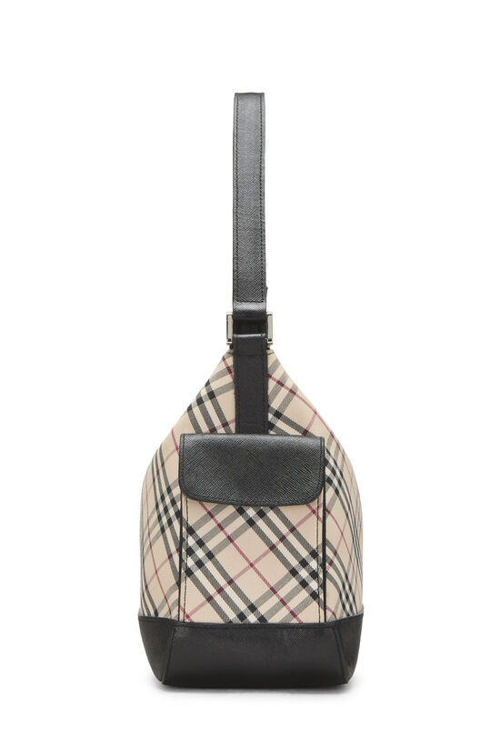 Black House Check Jacquard Hobo Small, , large image number 2