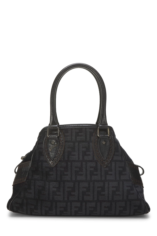 Black Zucca Velour Bag Du Jour Small, , large image number 0