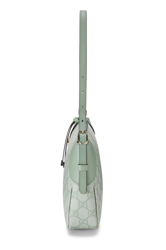 Green GG Supreme Canvas Emblem Shoulder Bag Small, , large image number 2