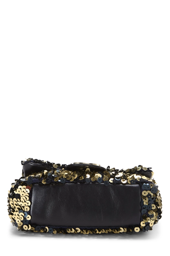 Gold Sequin Half Flap Mini, , large image number 4