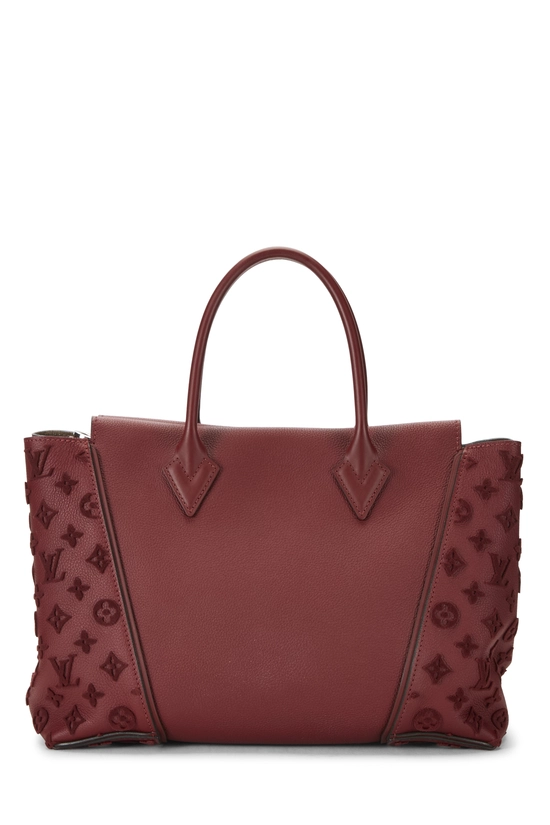 Burgundy Veau Cachemire Tote W PM, , large image number 3