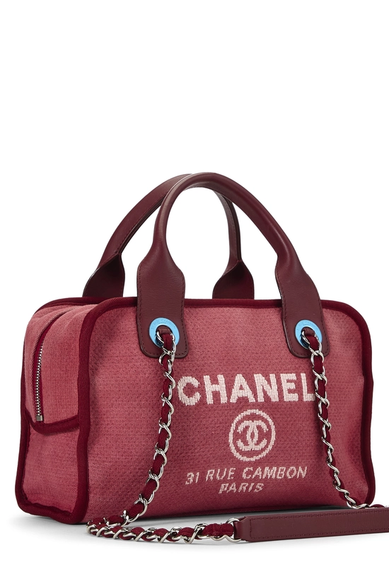 Red Canvas Deauville Bowler, , large image number 1